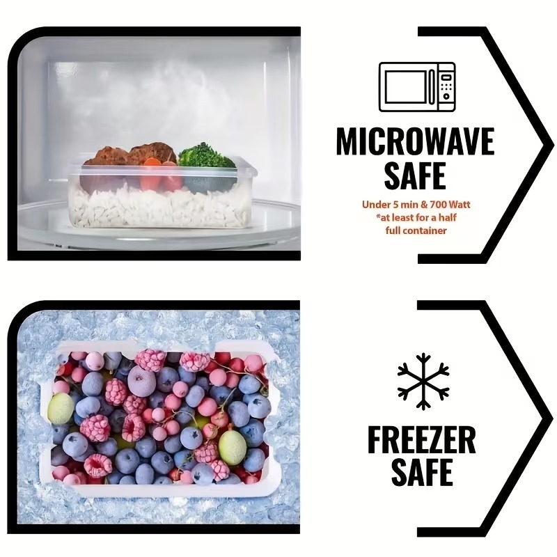 4-Piece Clear Food Storage Con - Food Storage Vegetables 리뷰 및 가격