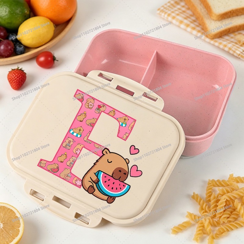 Capibara Large Capacity Bento  - Food Storage Large Plastic Containers 리뷰 및 가격