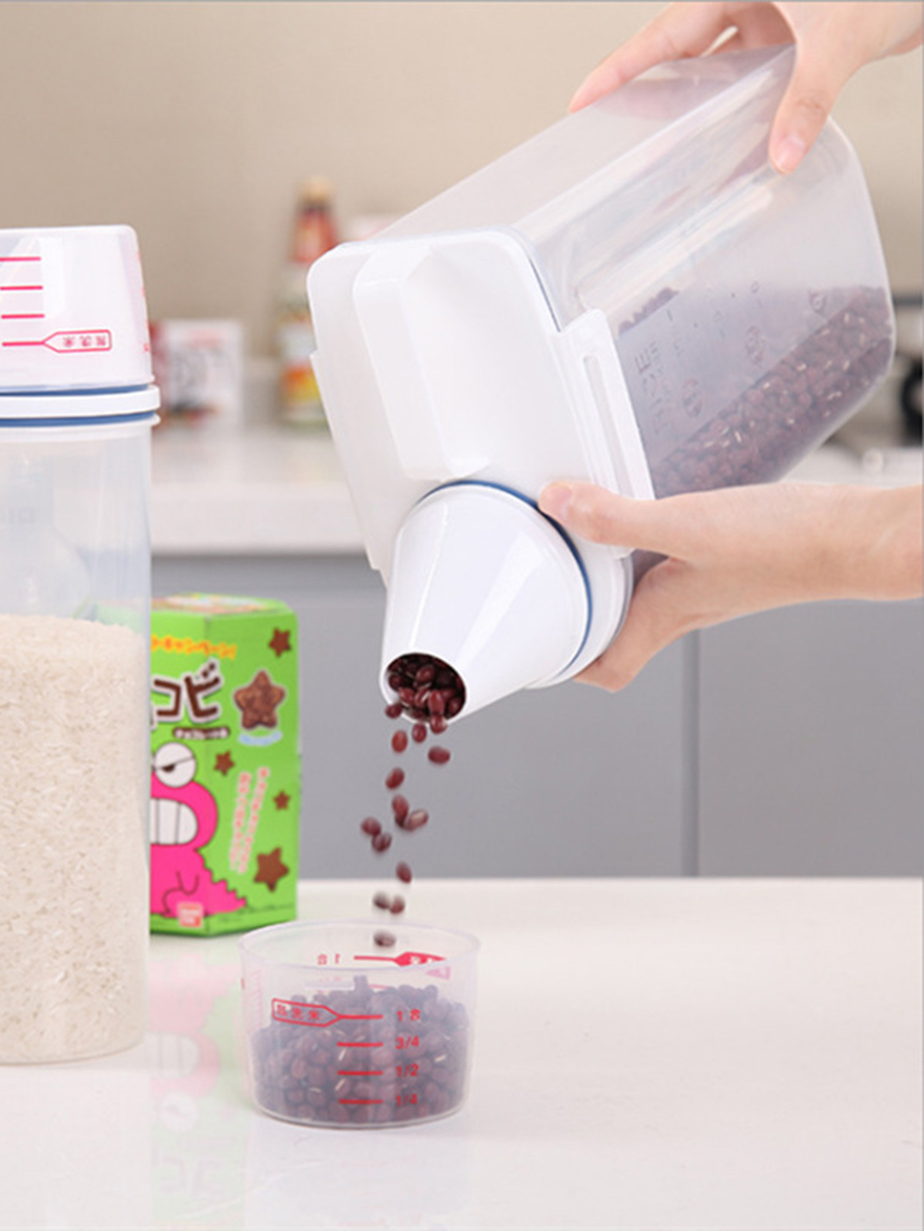 Large Capacity Plastic Rice Bu - Food Storage Large Plastic Containers 리뷰 및 가격
