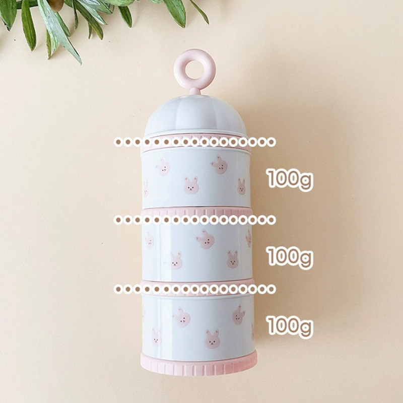 Cute Bear Milk Powder Box Baby - Food Storage Dispenser 리뷰 및 가격