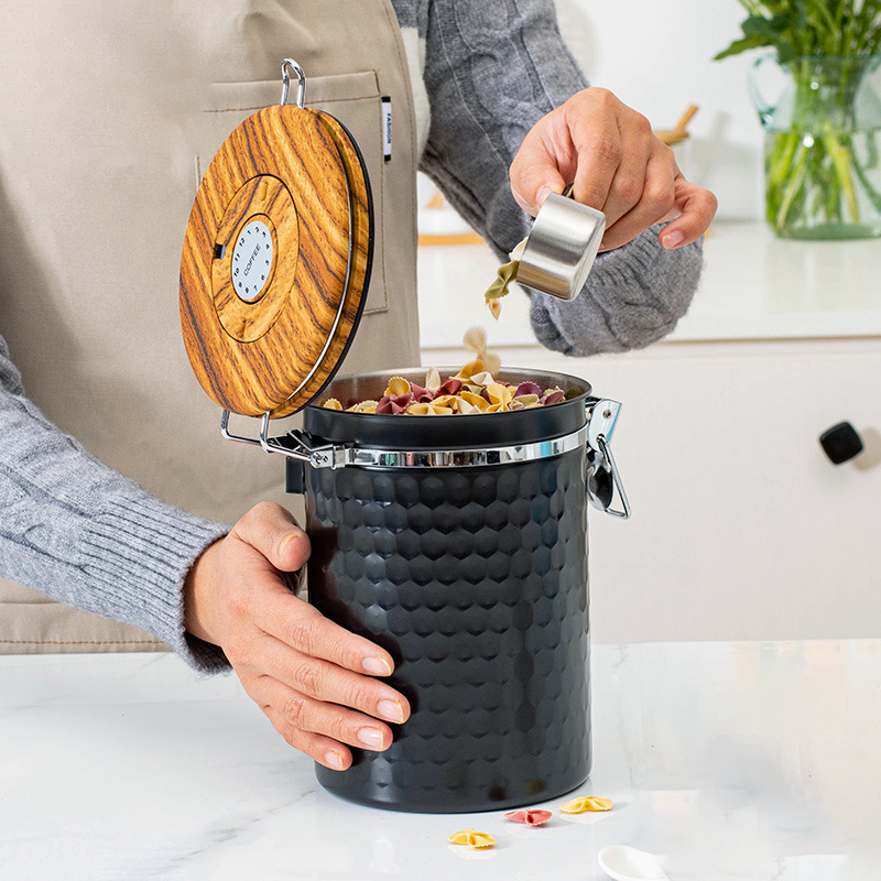 Kitchen Stainless Steel Coffee - Food Storage In Stainless Steel 리뷰 및 가격