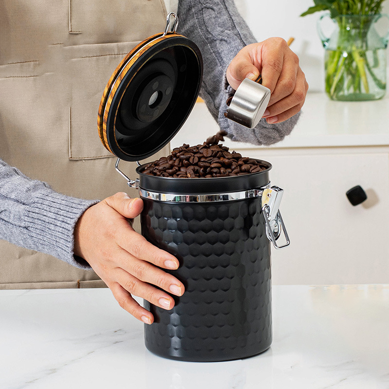 Kitchen Stainless Steel Coffee - Food Storage In Stainless Steel 리뷰 및 가격