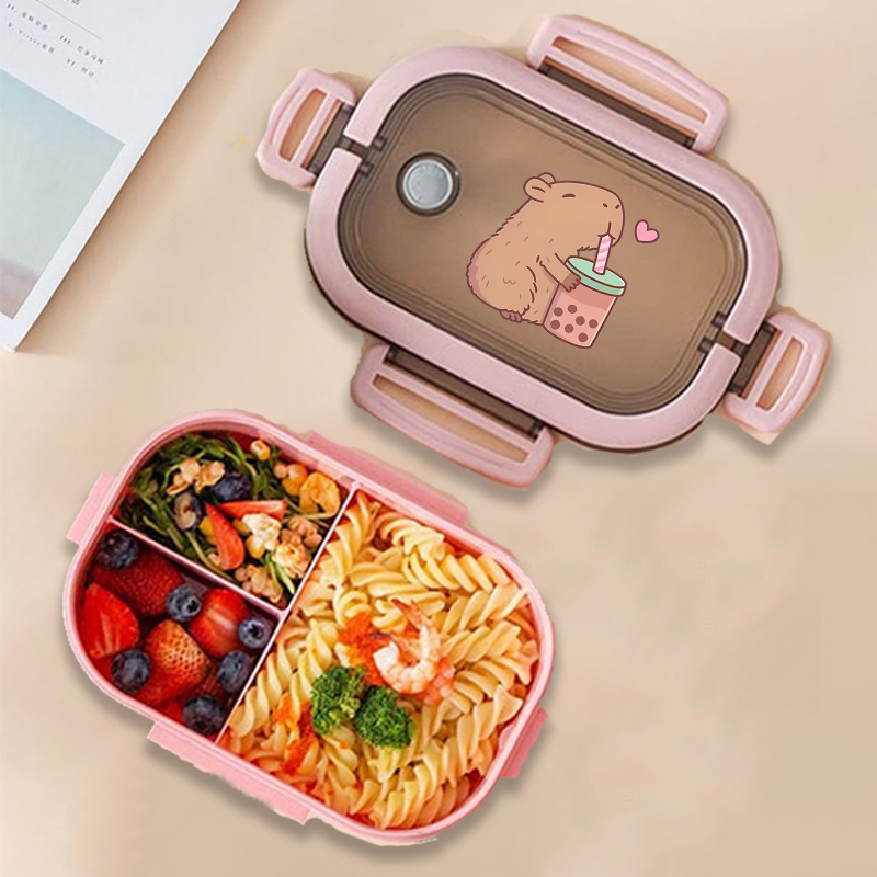 Capybara Bento Lunch Box Anime - Food Storage Usa 리뷰 및 가격