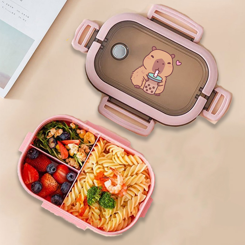 Capybara Bento Lunch Box Anime - Food Storage Usa 리뷰 및 가격