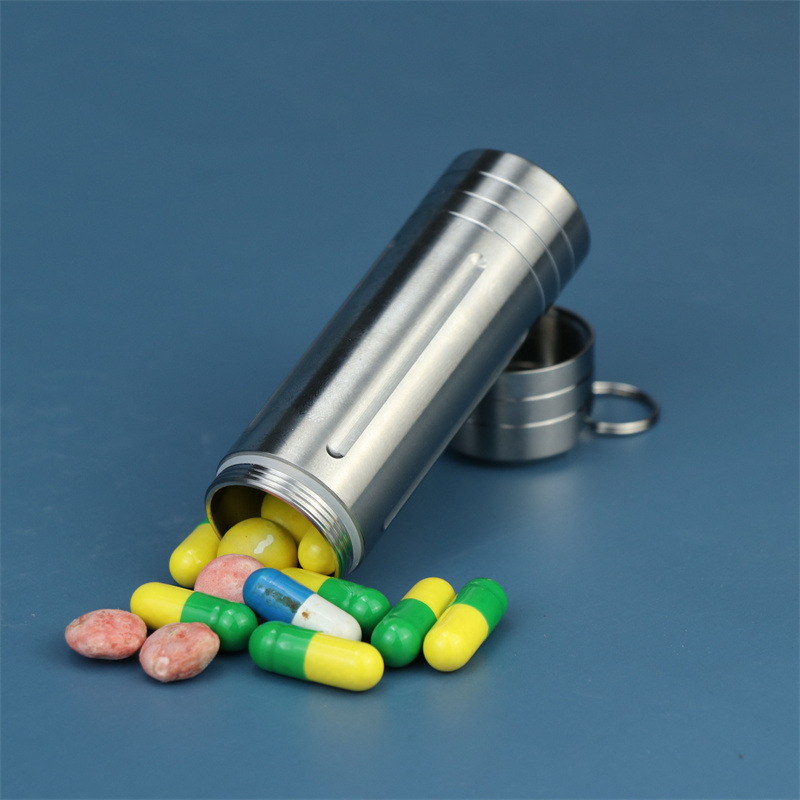 Ultra-Sealed Titanium Pill Cas - Food Storage Metal Box 리뷰 및 가격