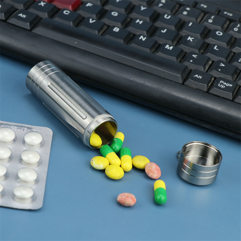Ultra-Sealed Titanium Pill Cas - Food Storage Metal Box 리뷰 및 가격