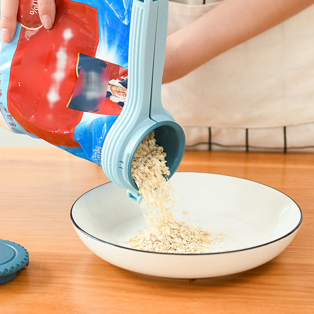 1Pcs Leakproof Bag Sealing Cla - Food Storage Dispenser 리뷰 및 가격