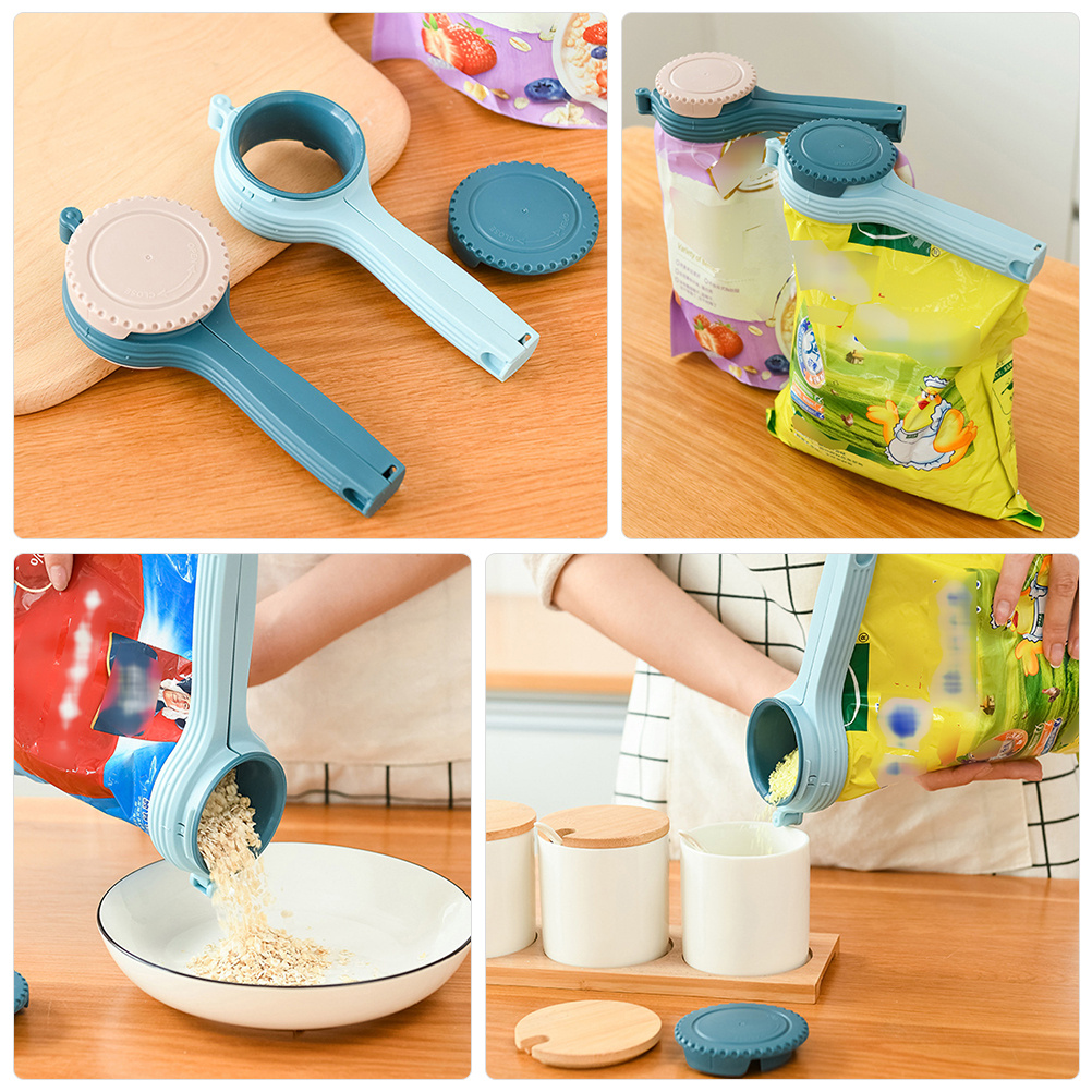 1Pcs Leakproof Bag Sealing Cla - Food Storage Dispenser 리뷰 및 가격