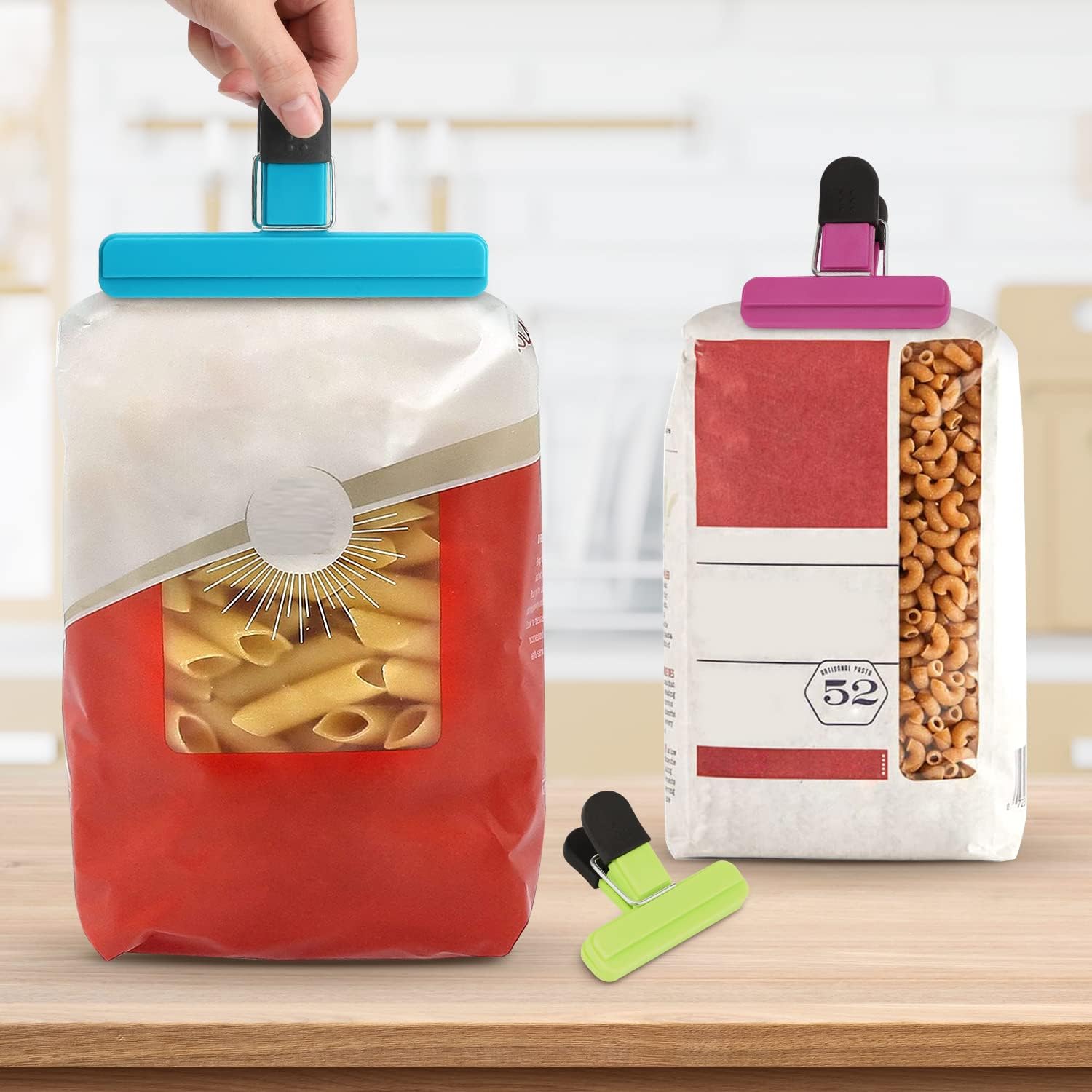 Chip Clips, 8 Pack Food Clips, - Food Storage Bag 리뷰 및 가격