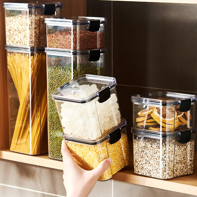 Sealed Jars Kitchen Grain Stor - Food Storage Dispenser 리뷰 및 가격