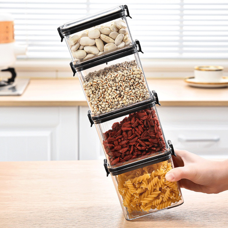 Sealed Jars Kitchen Grain Stor - Food Storage Dispenser 리뷰 및 가격