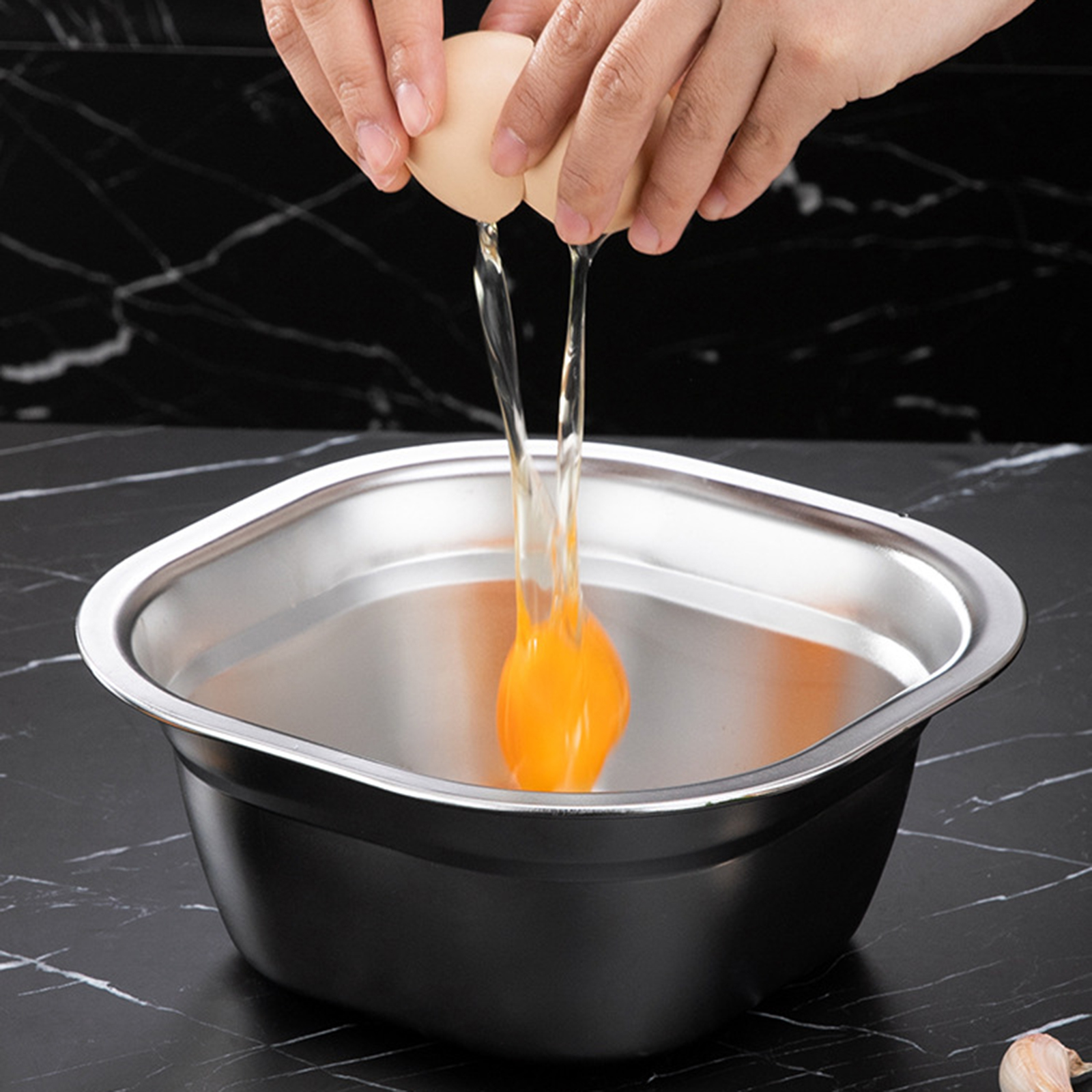 Stainless Steel Square Basin V - Food Storage In Stainless Steel 리뷰 및 가격
