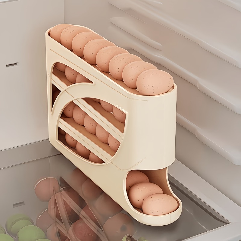 1Pcs Auto Rolling Egg Dispense - Food Storage Dispenser 리뷰 및 가격