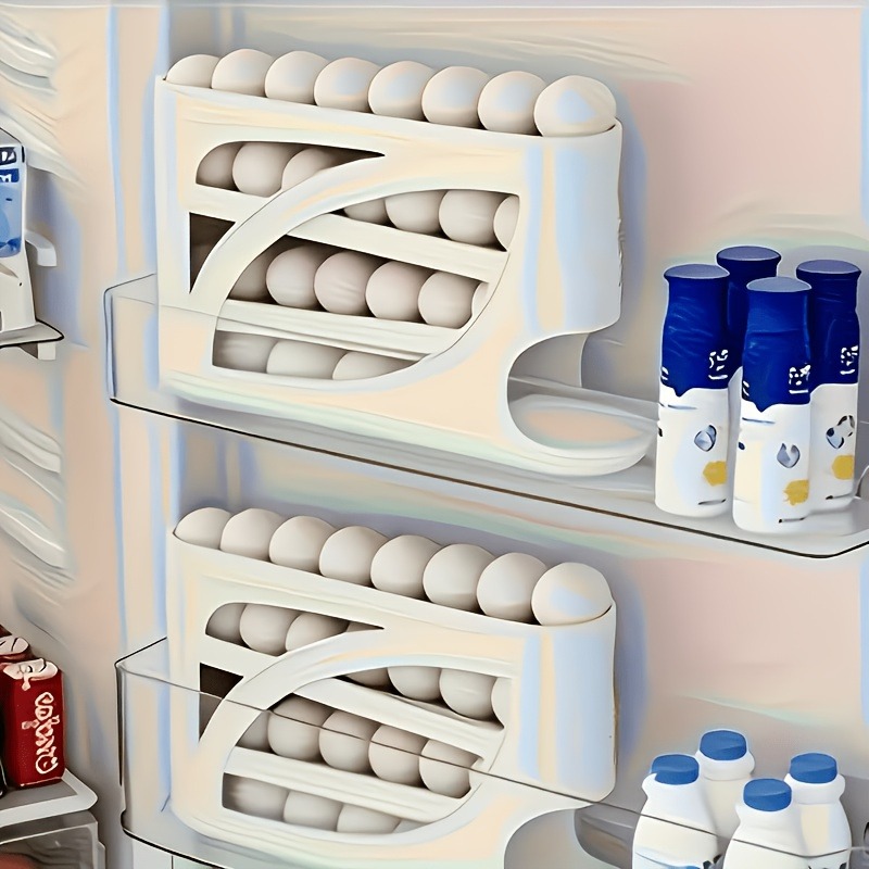 1Pcs Auto Rolling Egg Dispense - Food Storage Dispenser 리뷰 및 가격