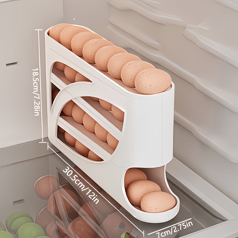 1Pcs Auto Rolling Egg Dispense - Food Storage Dispenser 리뷰 및 가격
