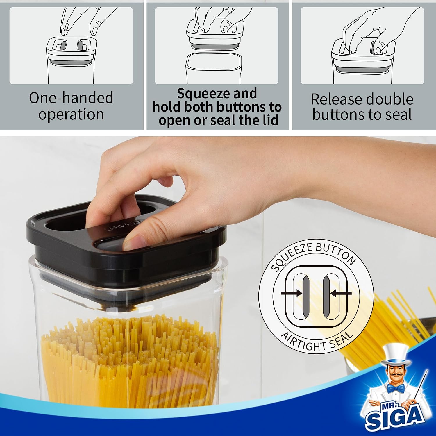 Airtight Food Storage Containe - Food Storage Kitchen Container Set 리뷰 및 가격