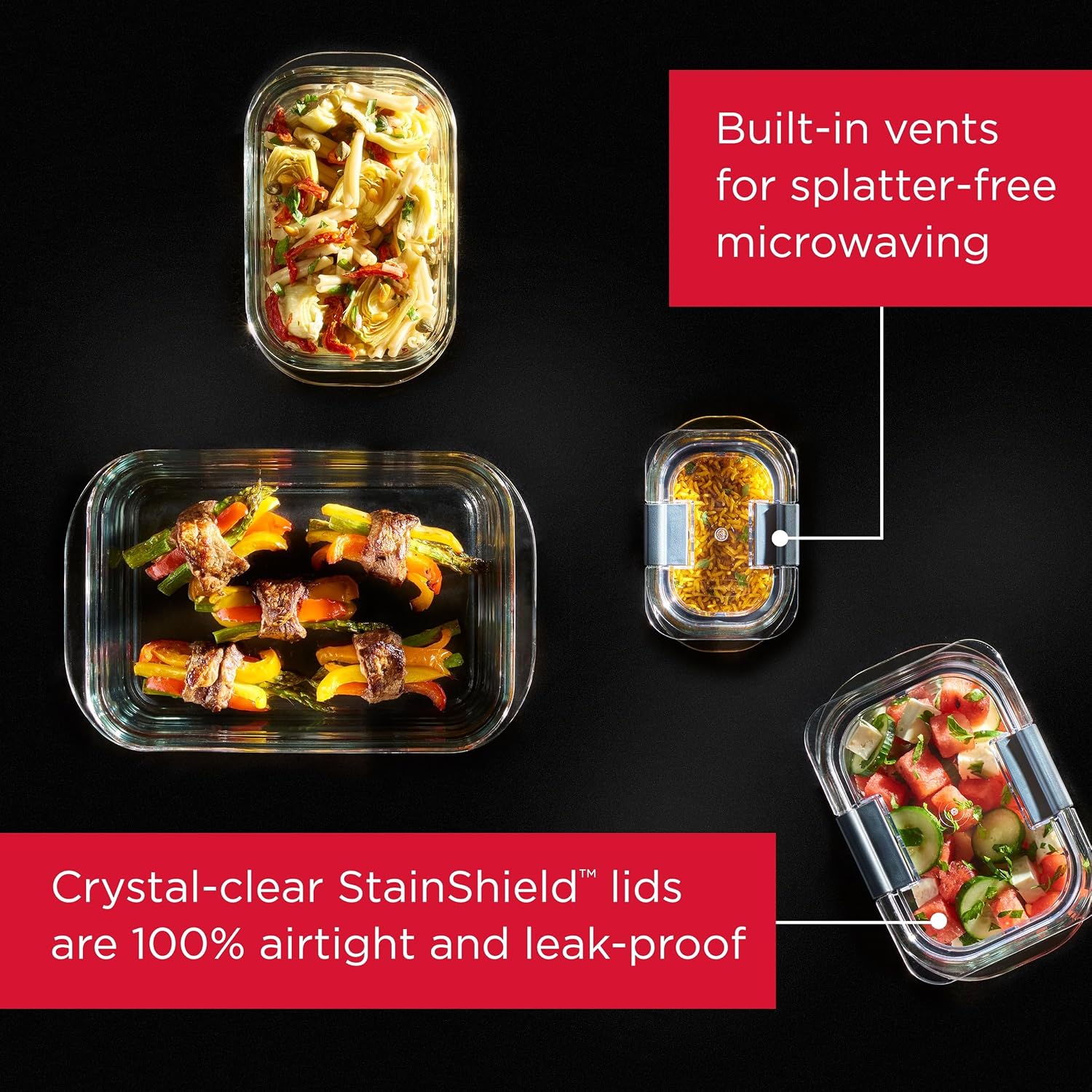 Glass Food Storage Containers  - Food Storage Glass Set 리뷰 및 가격