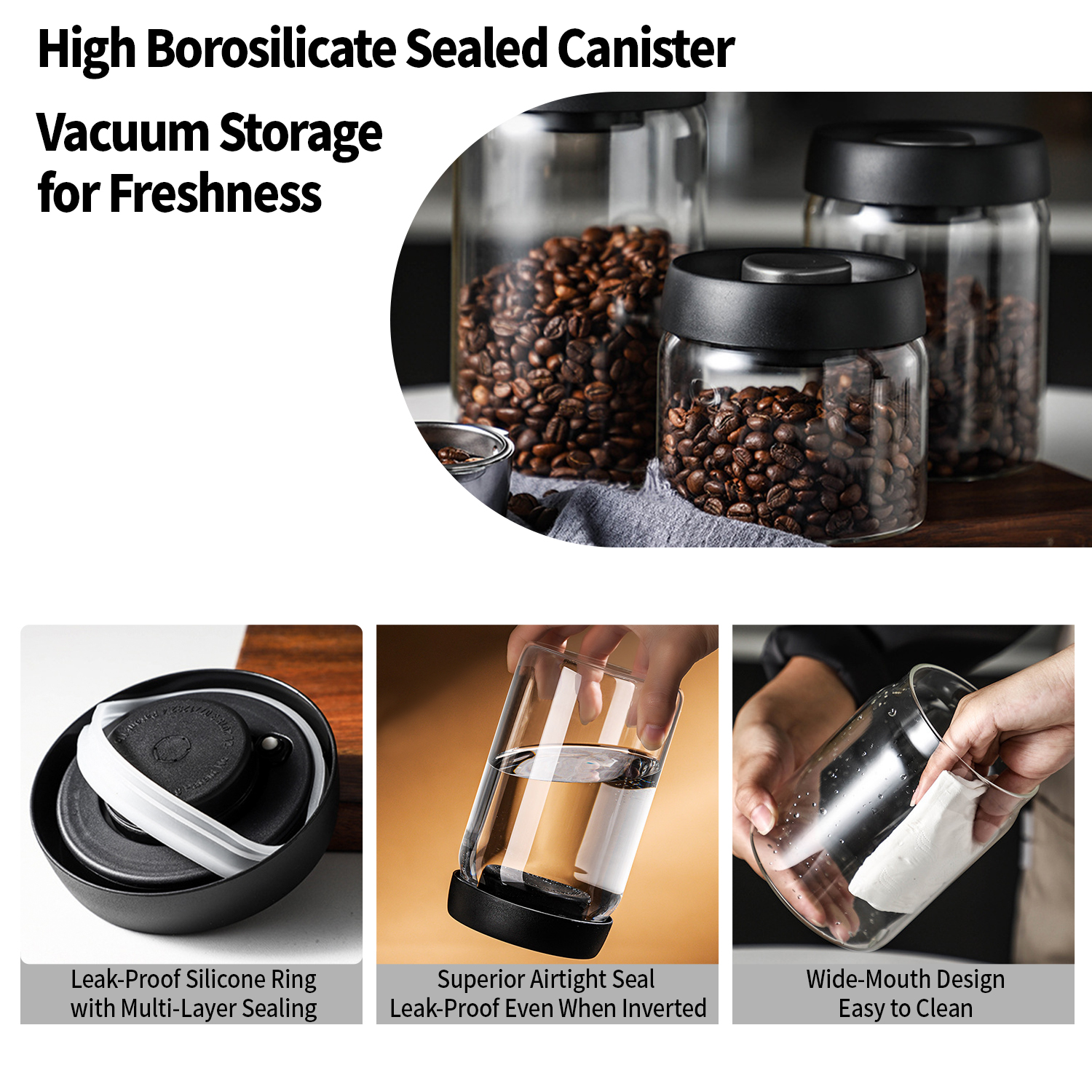 OANKR Vacuum Coffee Canister 5 - Food Storage Warehouse 리뷰 및 가격