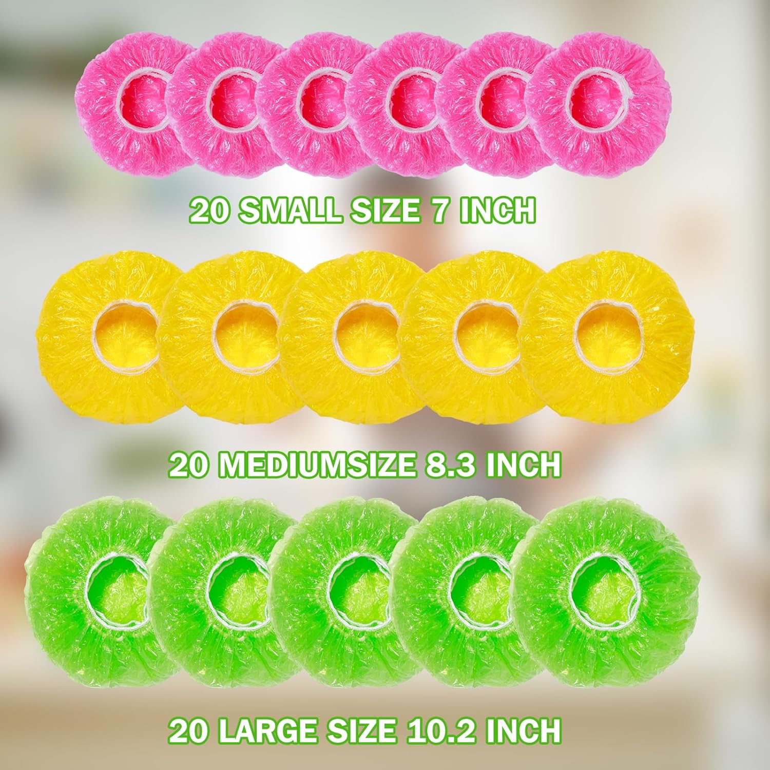 Bowl Covers Plastic Elastic Wr - Food Storage Bag 리뷰 및 가격