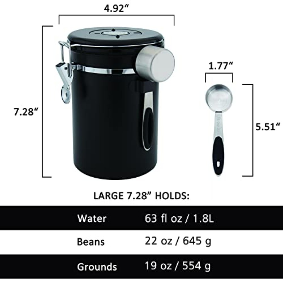 x 2pack 22oz Airtight Stainles - Food Storage In Stainless Steel 리뷰 및 가격