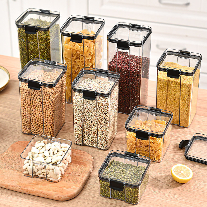 1-4PCS Sealed Jars Kitchen Org - Food Storage Dispenser 리뷰 및 가격