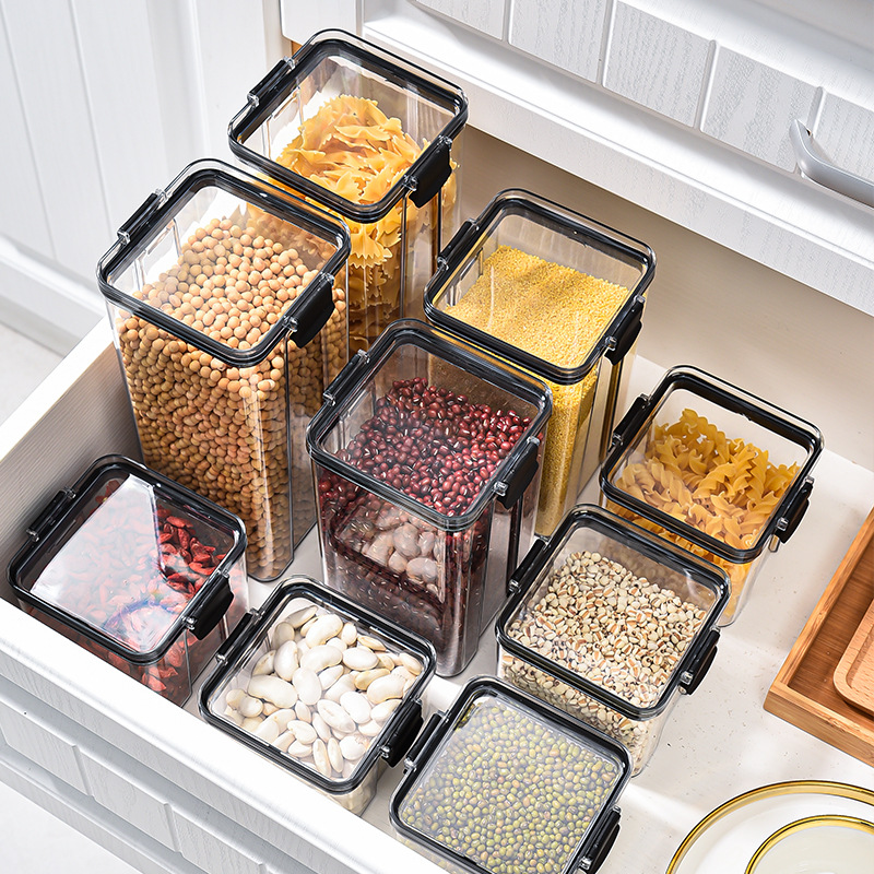 1-4PCS Sealed Jars Kitchen Org - Food Storage Dispenser 리뷰 및 가격