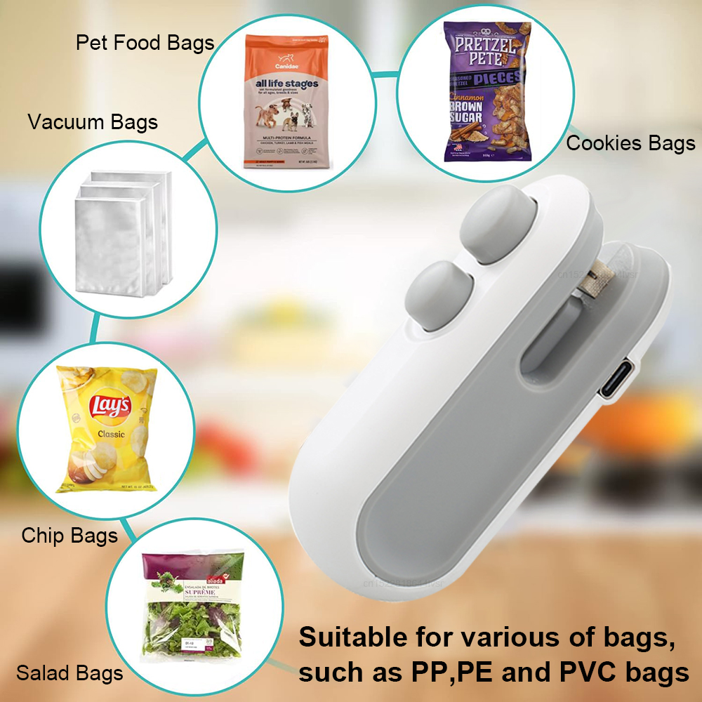 Mini Sealing Machine 2IN1 Heat - Food Storage Vacuum Sealer Machine 리뷰 및 가격