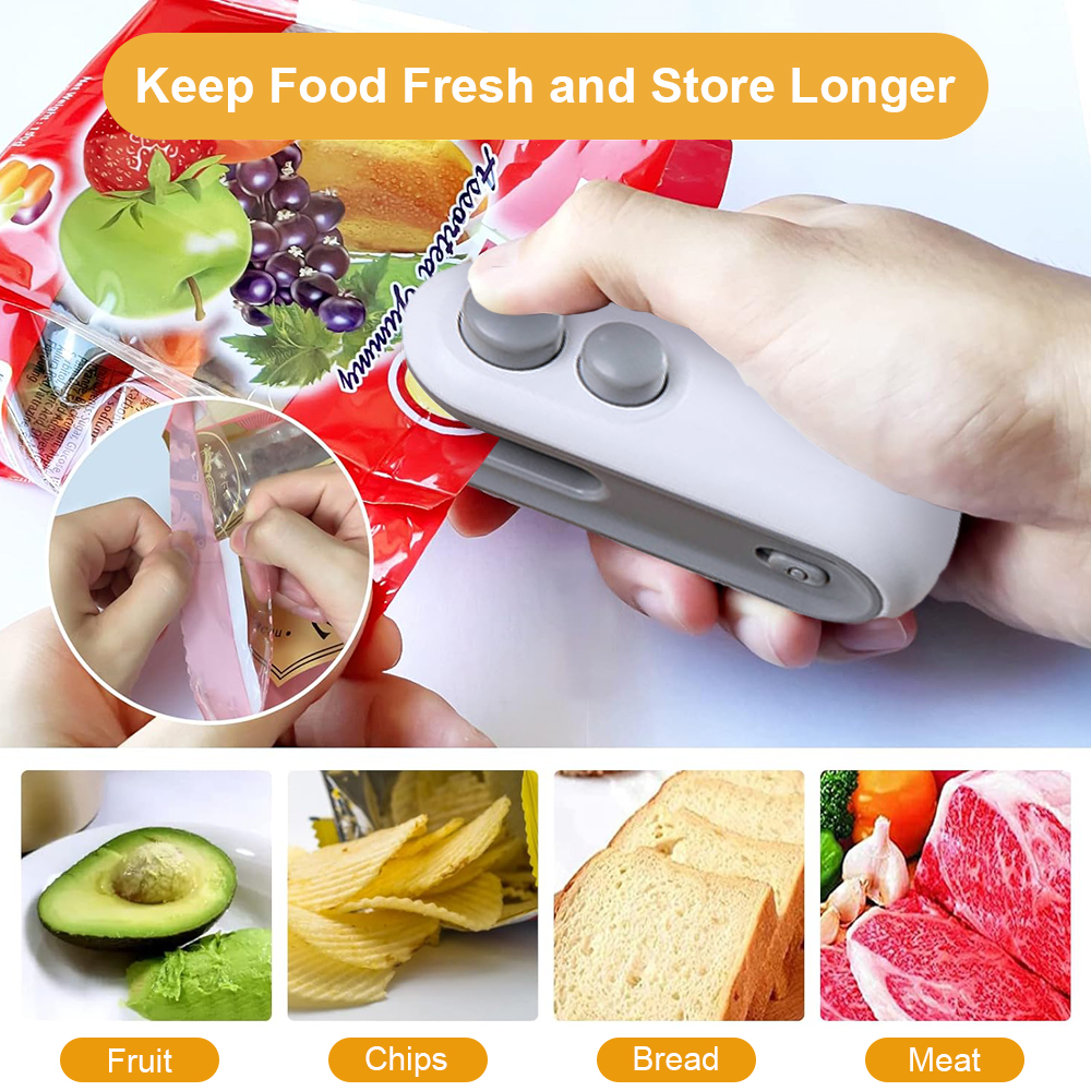 Mini Sealing Machine 2IN1 Heat - Food Storage Vacuum Sealer Machine 리뷰 및 가격
