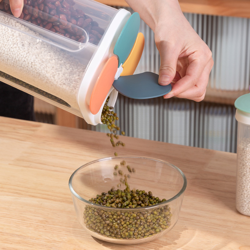 Kitchen Cereals Storage Box Pl - Food Storage Dispenser 리뷰 및 가격
