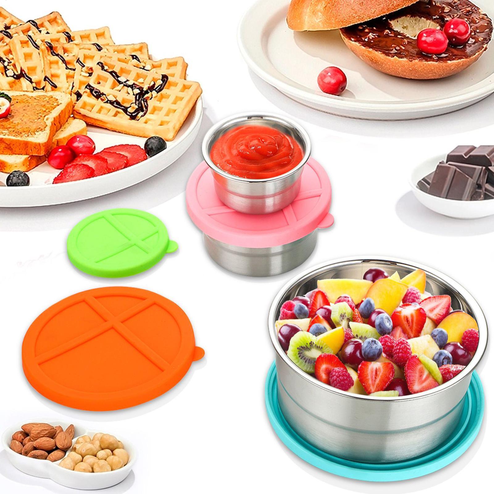 Metal Food Container 5 Pieces  - Food Storage Metal Box 리뷰 및 가격