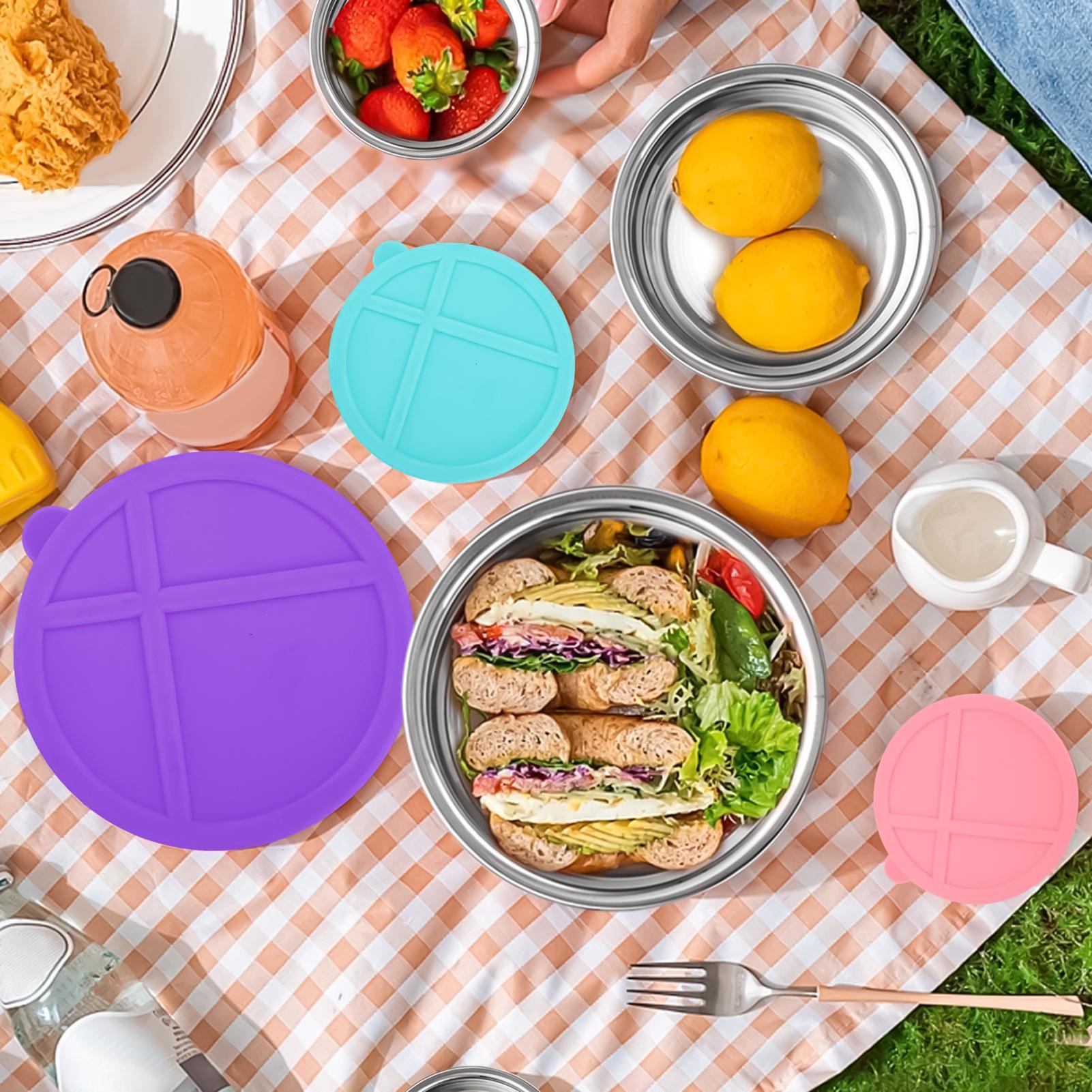 Metal Food Container 5 Pieces  - Food Storage Metal Box 리뷰 및 가격