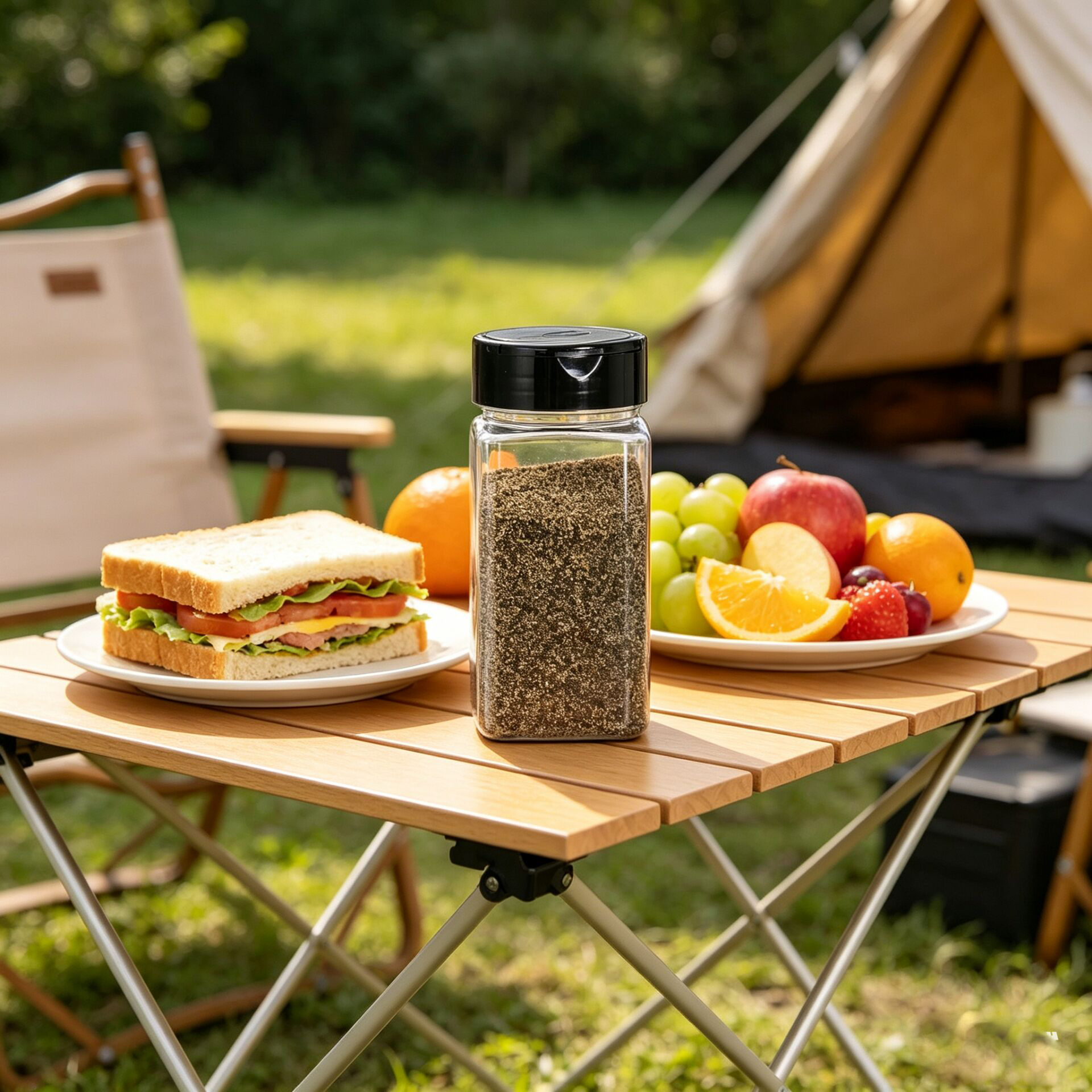 Square Large Plastic Spice Jar - Food Storage Warehouse 리뷰 및 가격