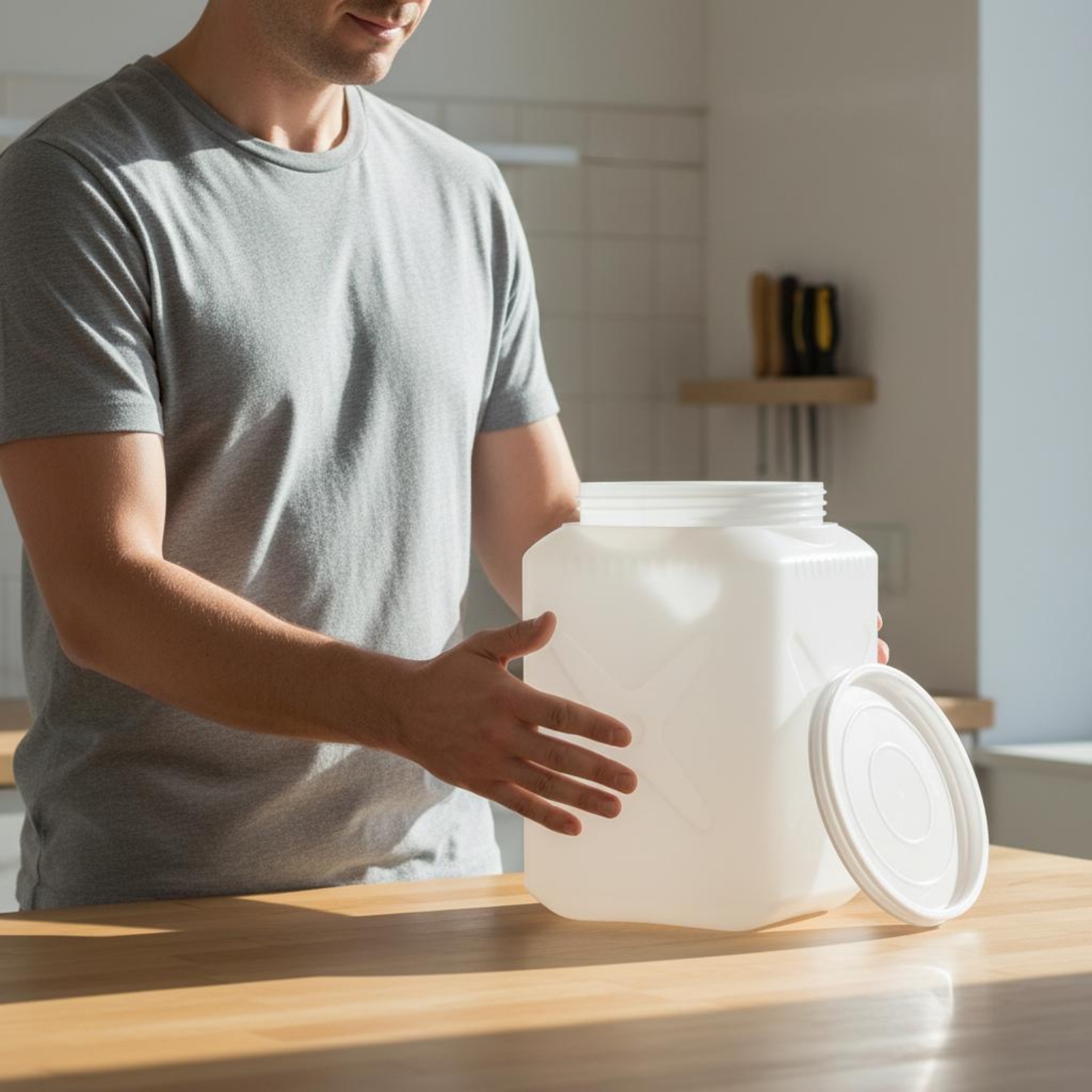 Fermentation Barrel with Lid S - Food Storage Usa 리뷰 및 가격