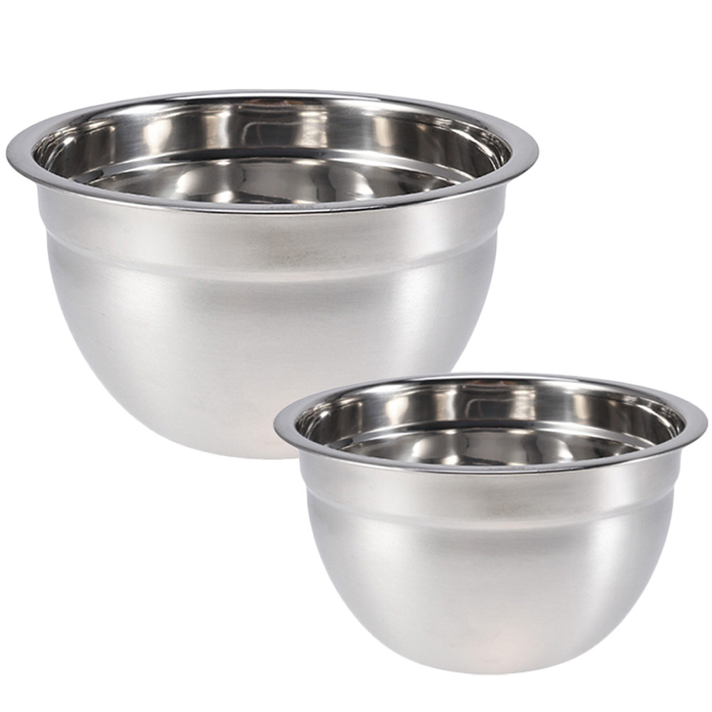 2Pcs Stainless Steel Food Bowl - Food Storage In Stainless Steel 리뷰 및 가격