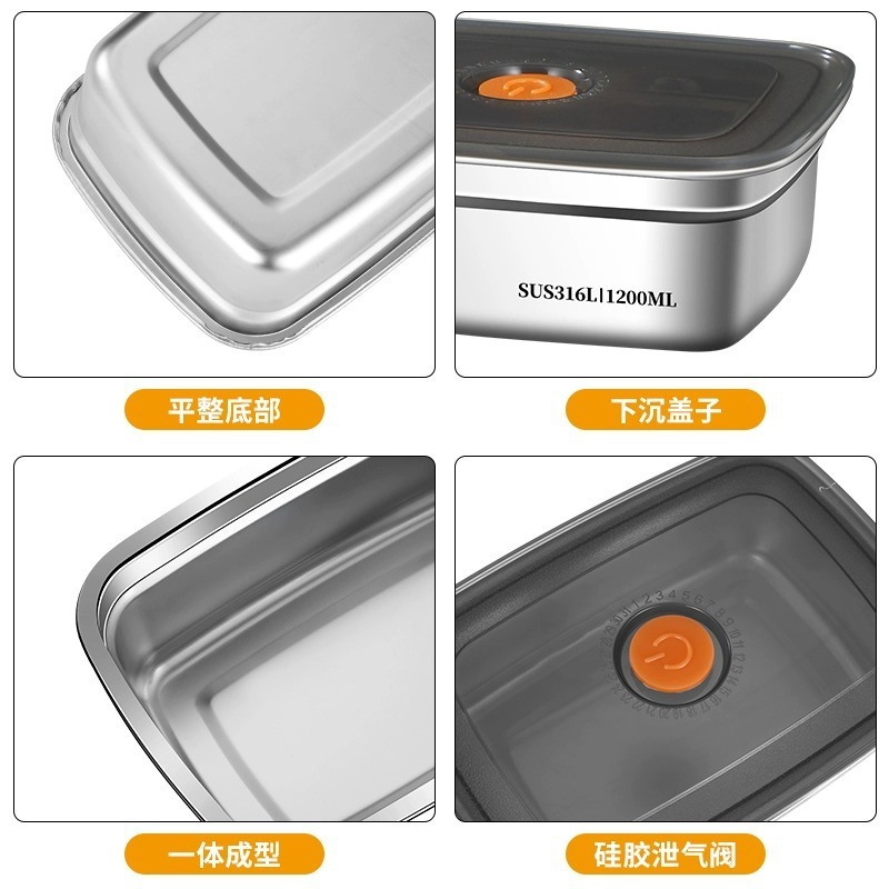Food Grade 316 Stainless Steel - Food Storage Made Easy 리뷰 및 가격