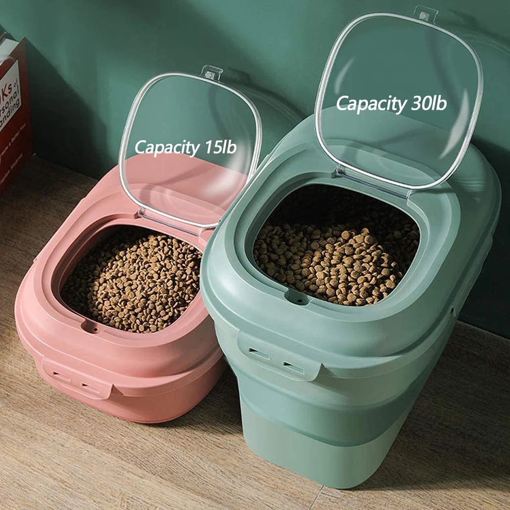 Foldable Pet Food Storage Cont - Food Storage Large Plastic Containers 리뷰 및 가격