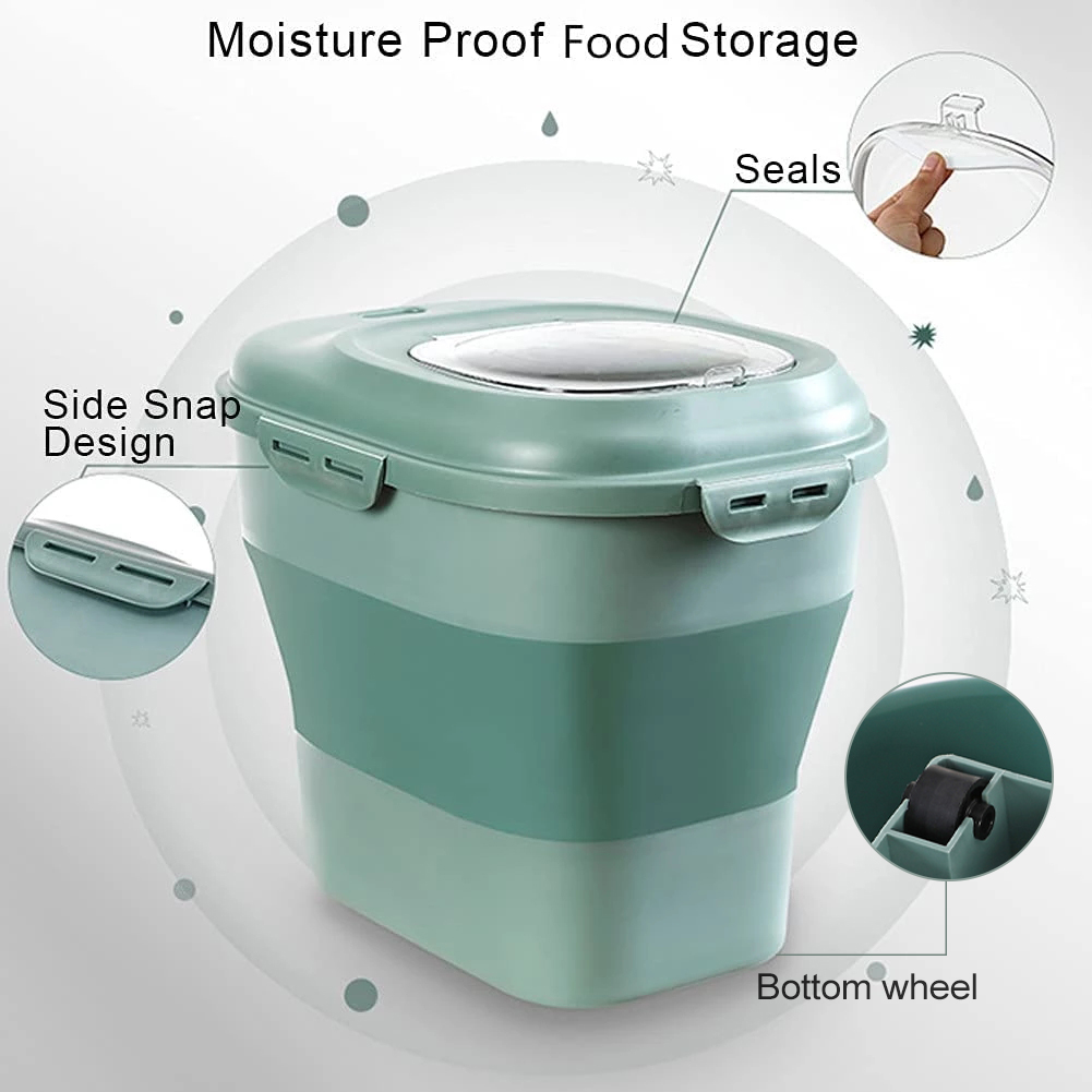 Foldable Pet Food Storage Cont - Food Storage Large Plastic Containers 리뷰 및 가격