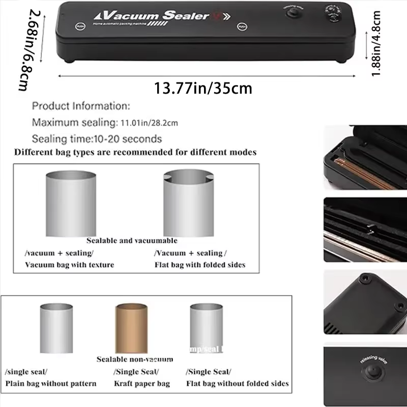 2026 High Quality Vacuum Seale - Food Storage Vacuum Sealer Machine 리뷰 및 가격