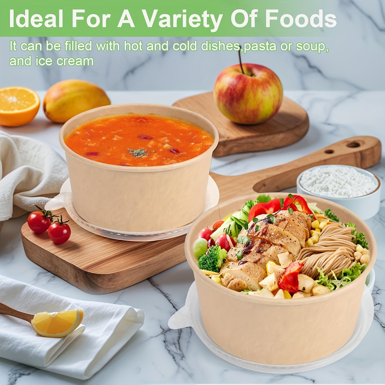 25Oz/750Ml 25/50 Pack Paper Bo - Food Storage Warehouse 리뷰 및 가격