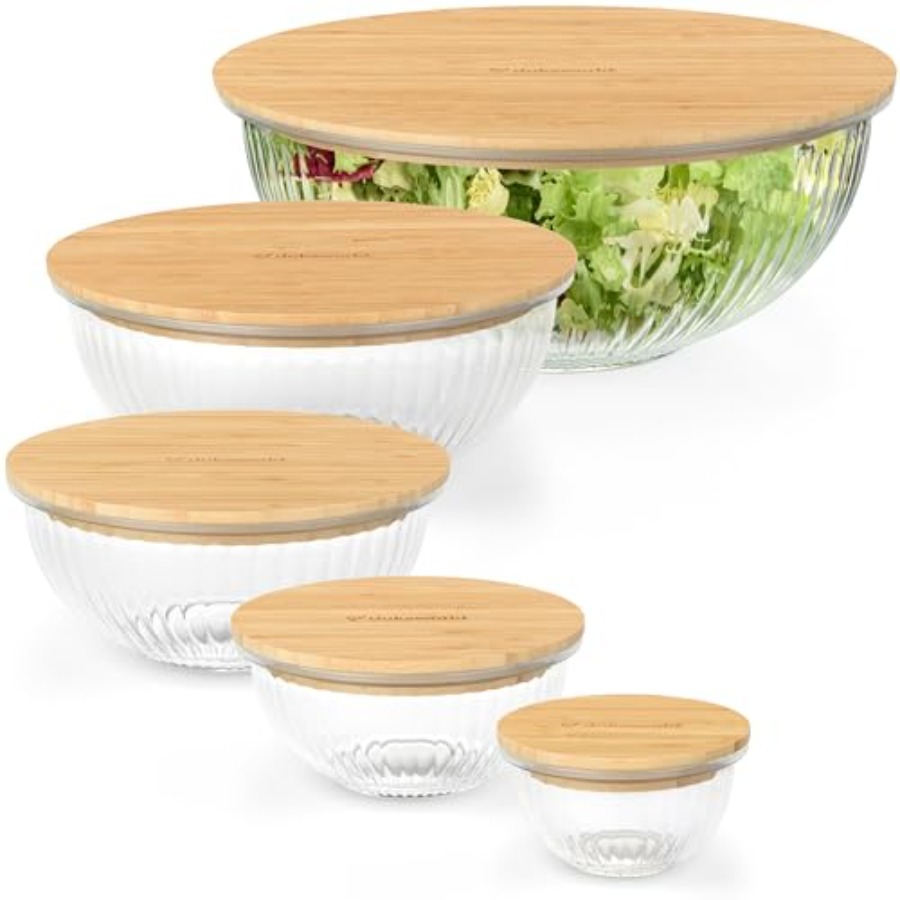 Stackable Space-Saving Set of  - Food Storage Glass Set 리뷰 및 가격