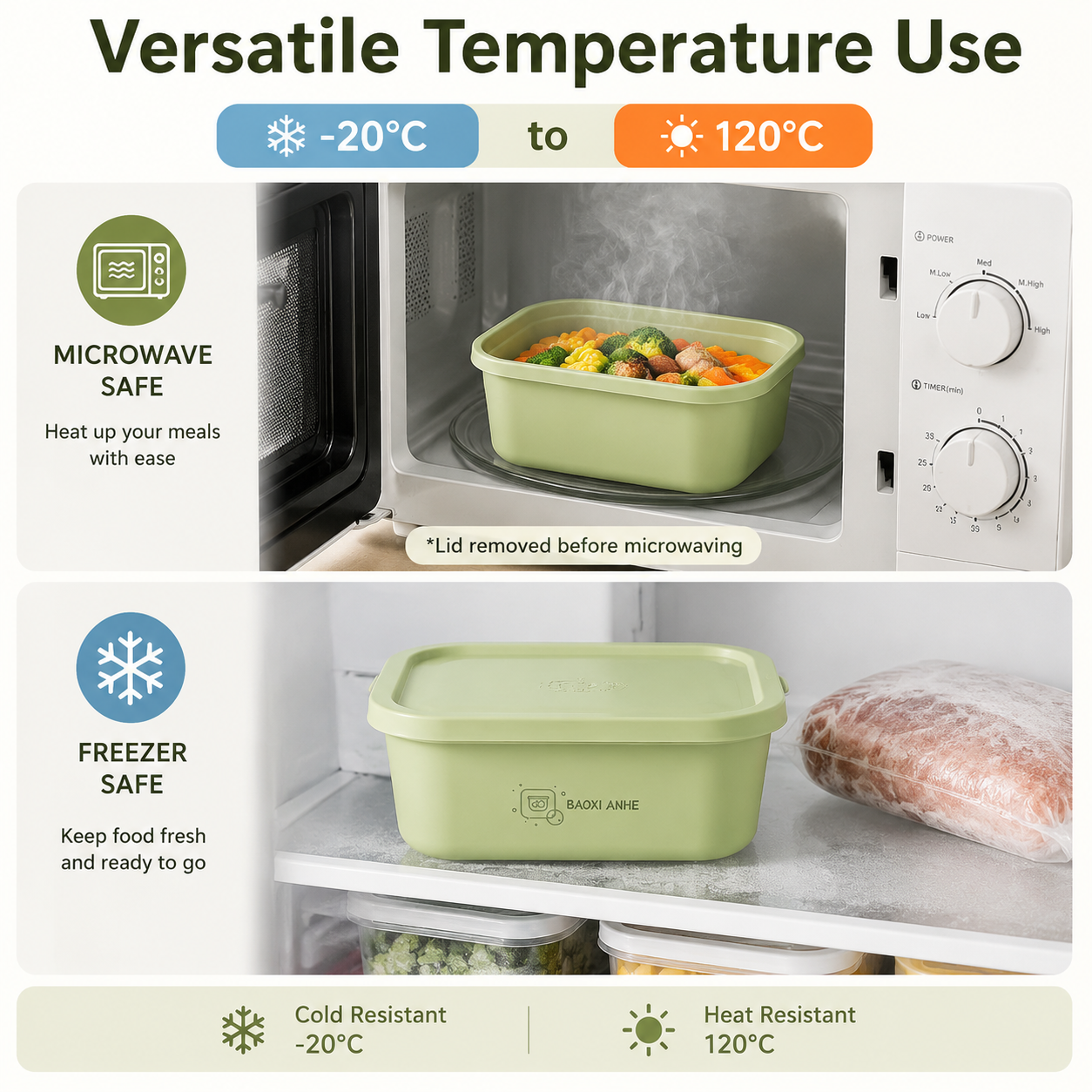 4Pcs Stackable Food Storage Co - Food Storage Kitchen Container Set 리뷰 및 가격