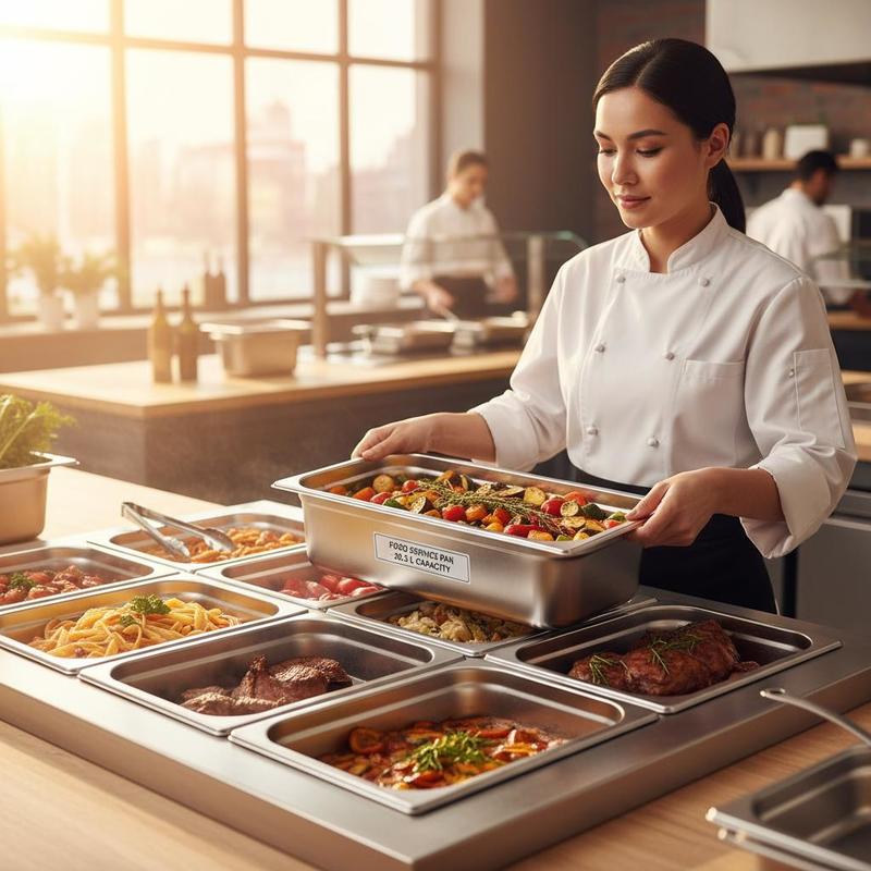 6 Pack Buffet Trays Full Size  - Food Storage In Stainless Steel 리뷰 및 가격
