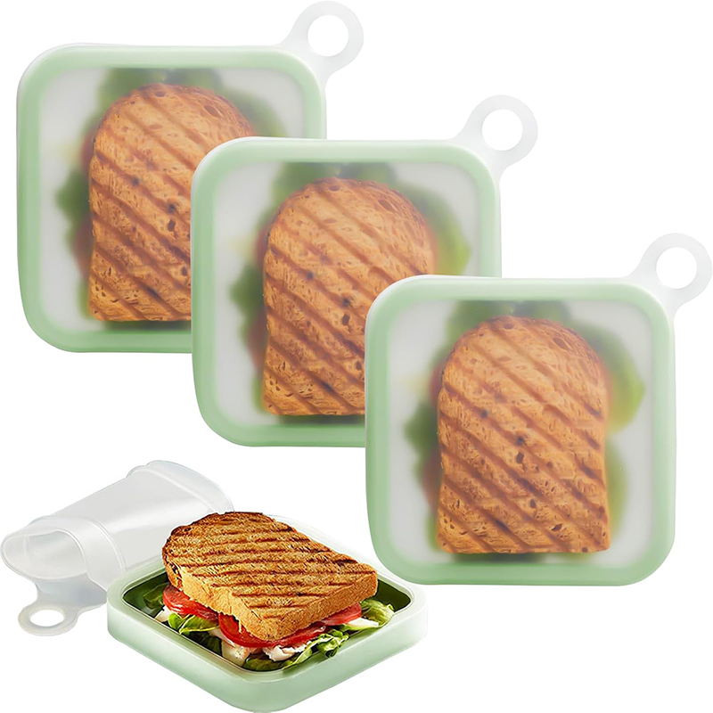 Silicone Sandwich Toast Bento  - Food Storage Made Easy 리뷰 및 가격