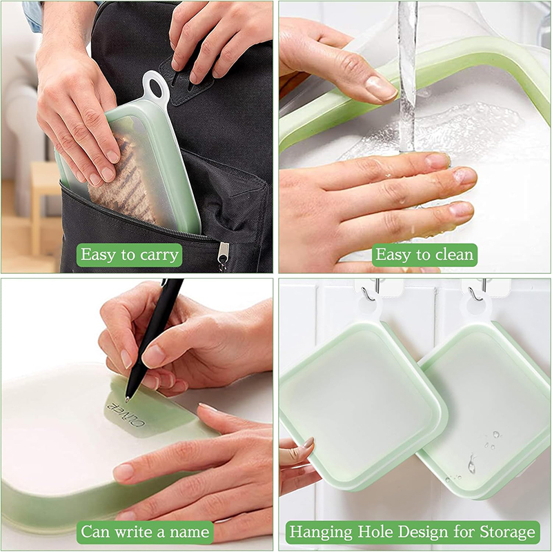 Silicone Sandwich Toast Bento  - Food Storage Made Easy 리뷰 및 가격