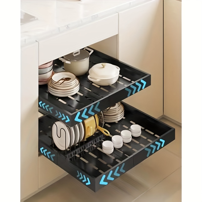 Pull Out Tray Organizer Kitche - Food Storage Drawers 리뷰 및 가격