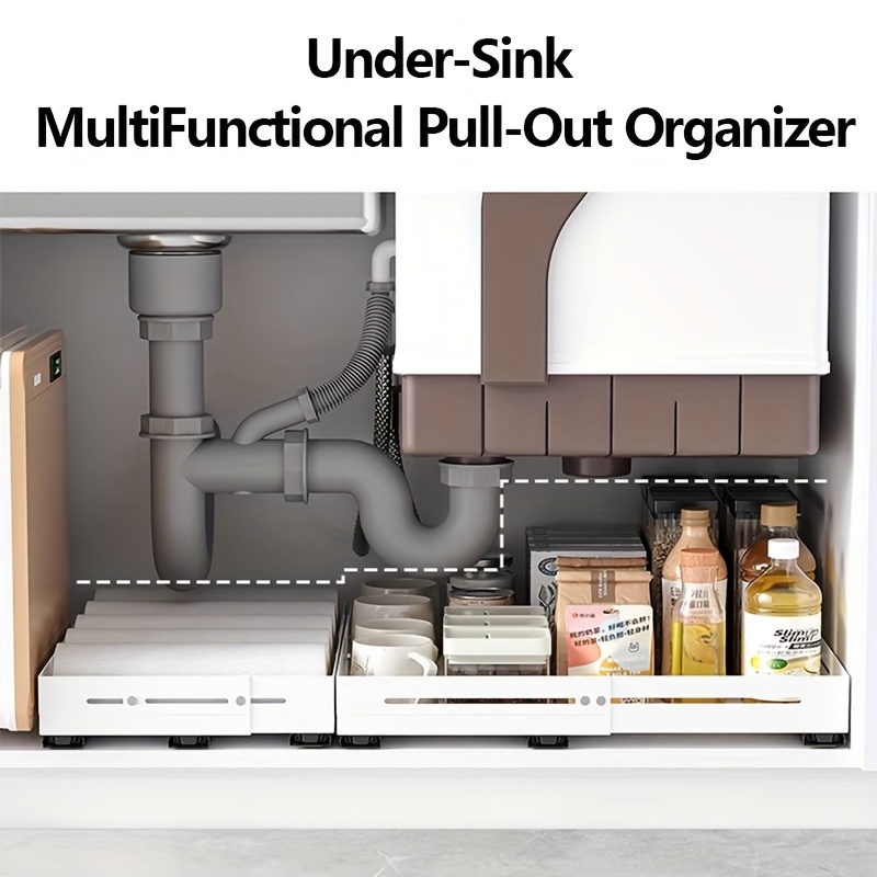 Pull Out Tray Organizer Kitche - Food Storage Drawers 리뷰 및 가격