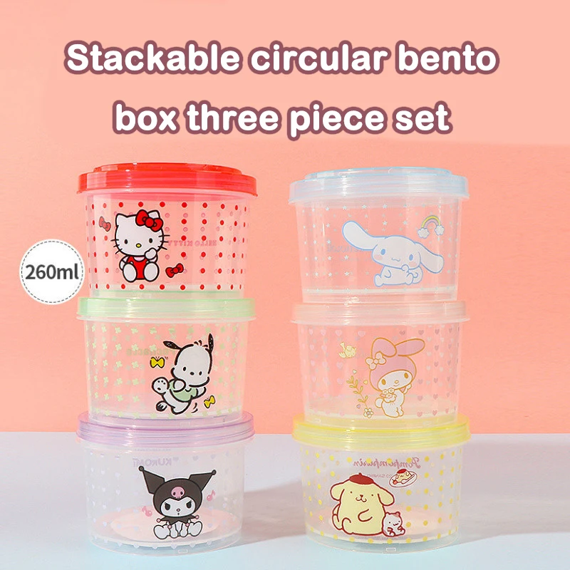Kitty Bento Box Set 3 Pieces C - Food Storage Made Easy 리뷰 및 가격