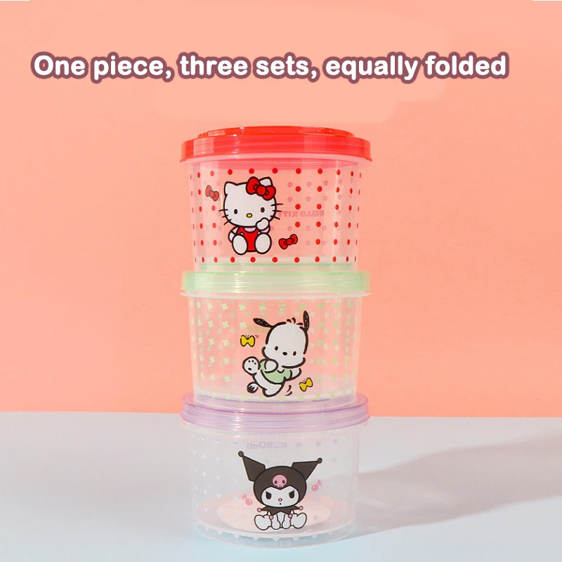 Kitty Bento Box Set 3 Pieces C - Food Storage Made Easy 리뷰 및 가격